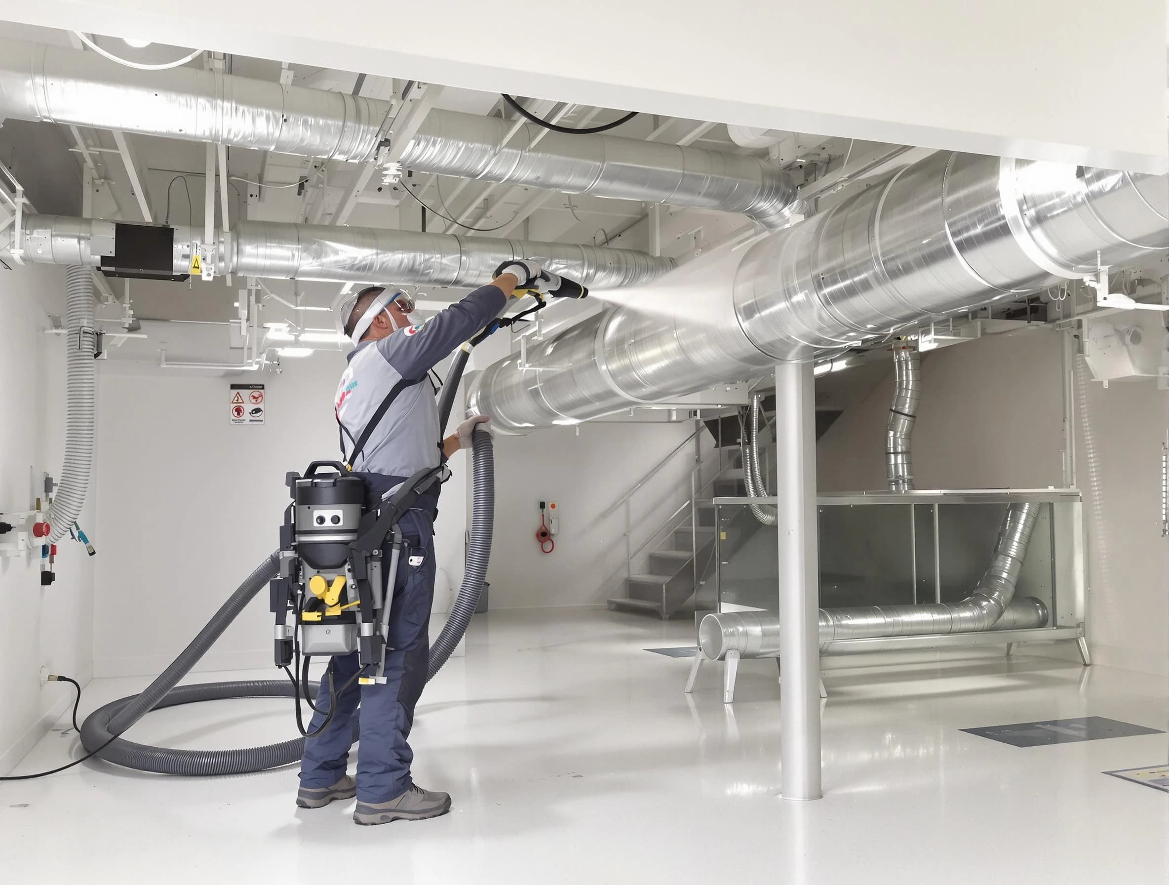 Professional central duct cleaning by Perry Air Duct Cleaning in Perry