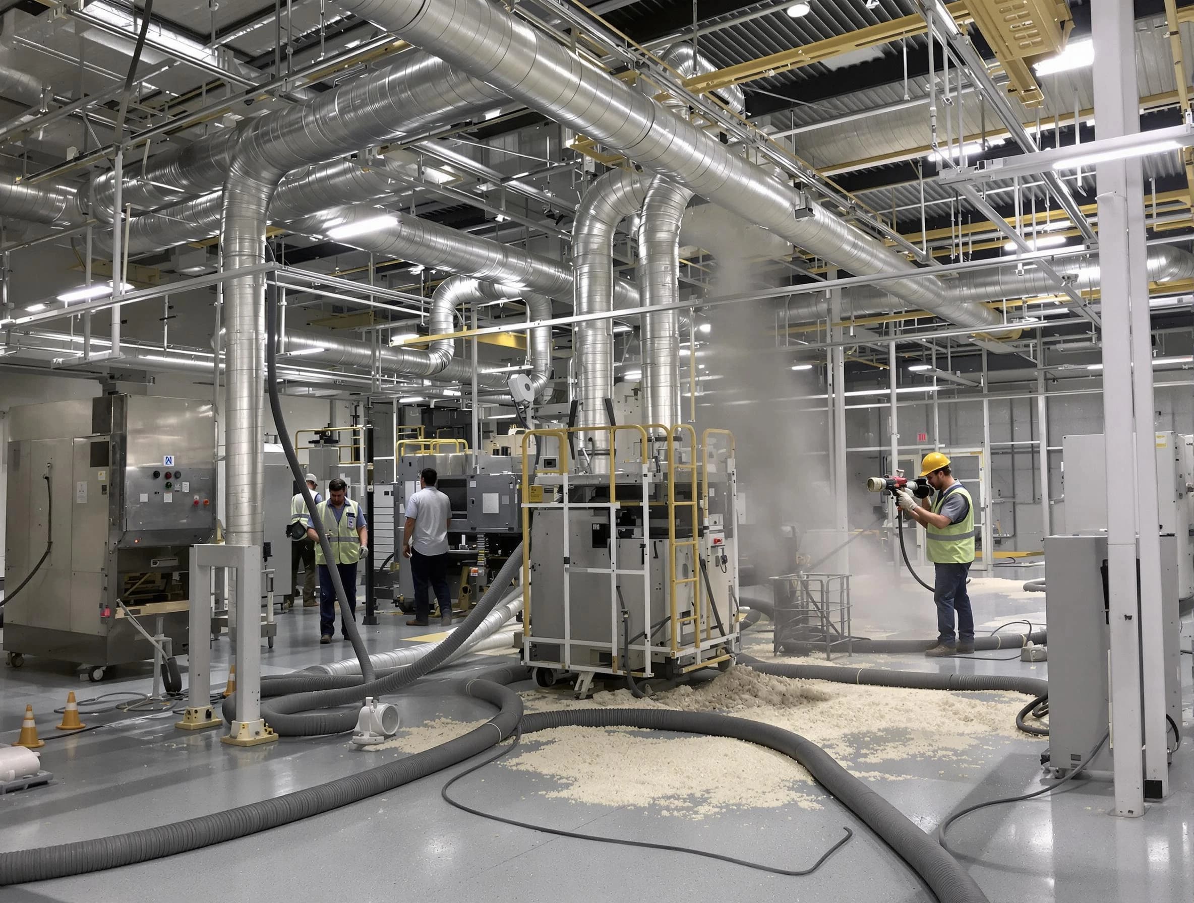 Heavy-duty industrial duct cleaning by Perry Air Duct Cleaning in Perry