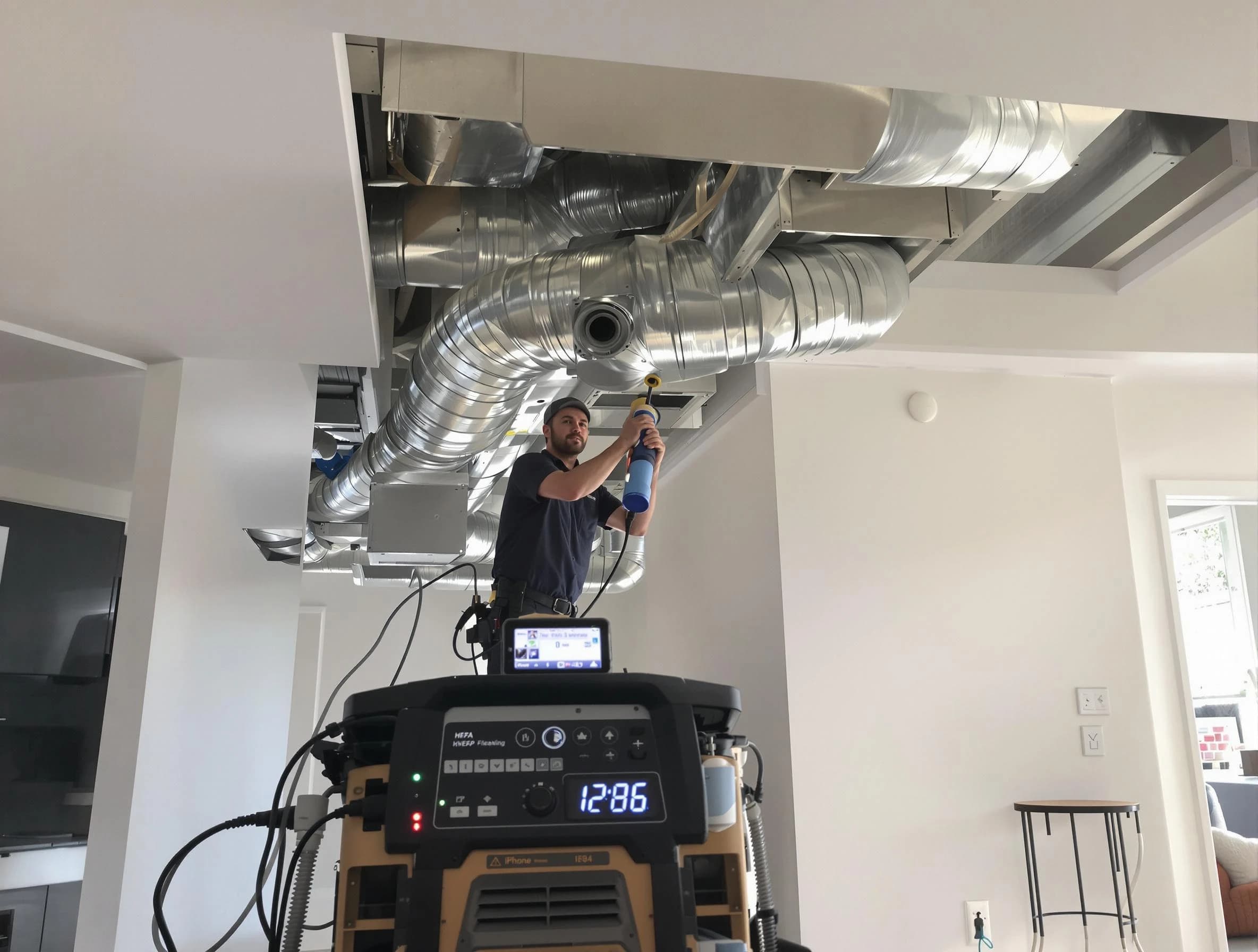 Advanced pure air duct cleaning by Perry Air Duct Cleaning in Perry