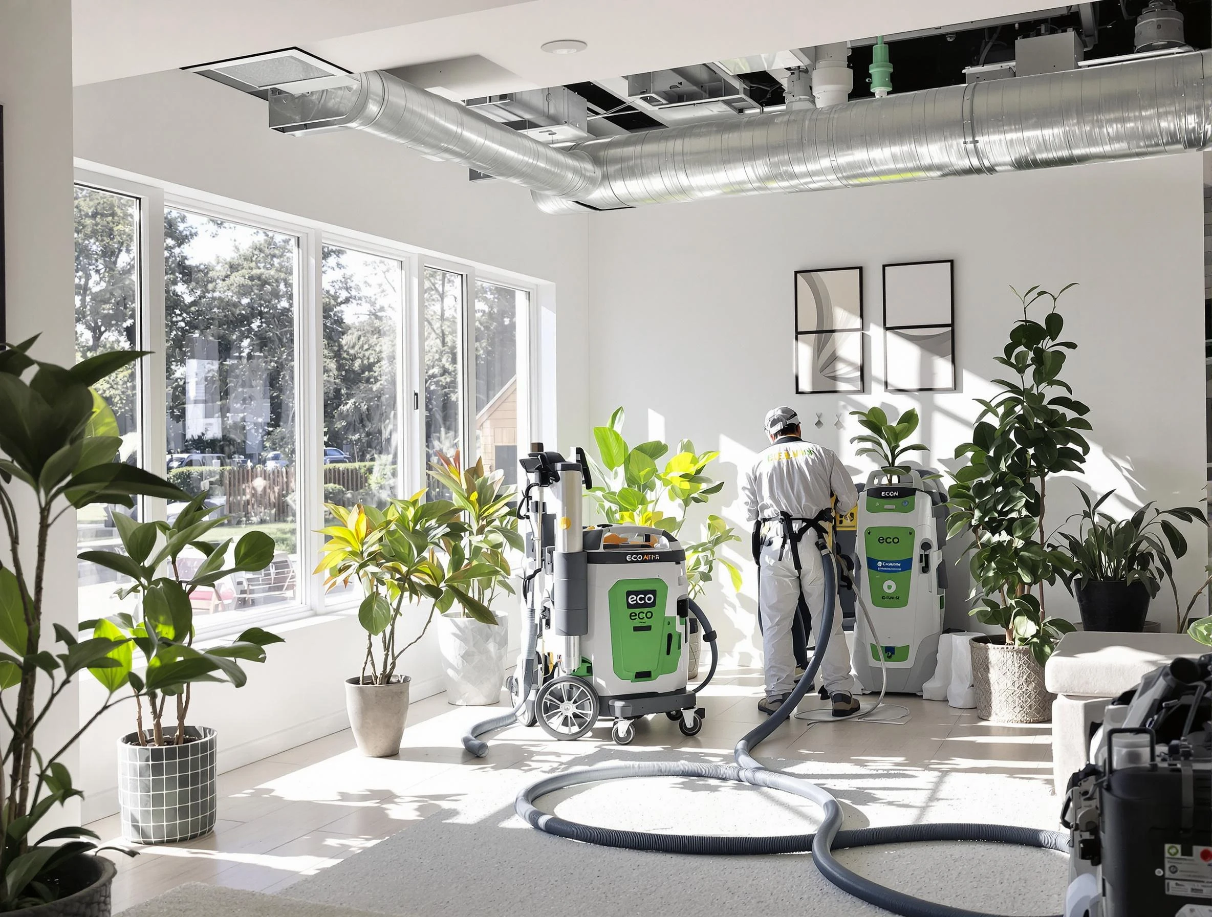 Environmentally-friendly duct cleaning by Perry Air Duct Cleaning in Perry